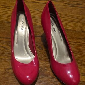 Comfort Plus by Predictions Women's Red Heels
